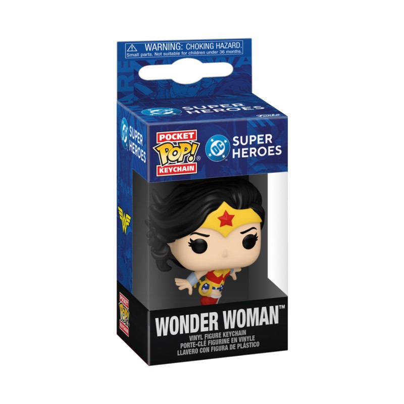 Pop Dc Comics - Keychain - Wonder Woman 4cm Pop Dc Comics - Keychain - Wonder Woman 4cm